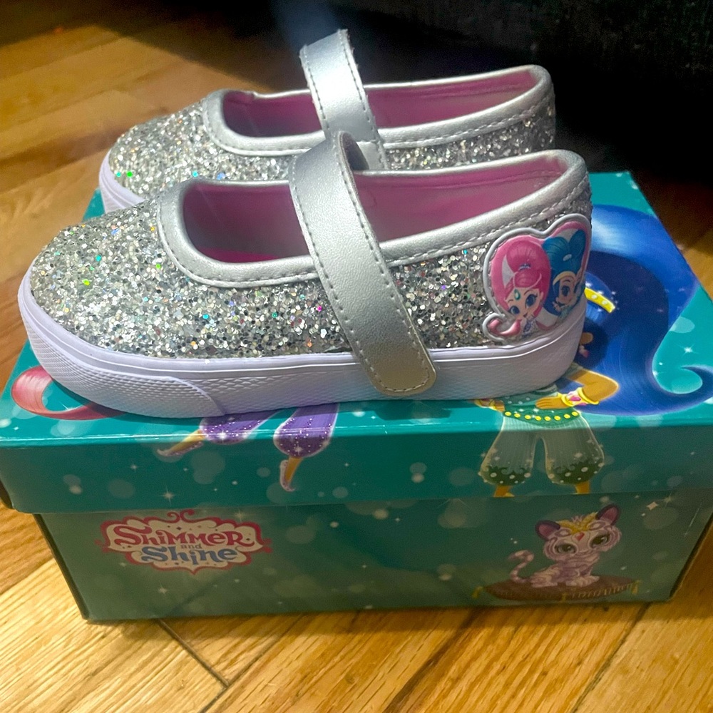 Never worn Shimmer & Shine Sneakers